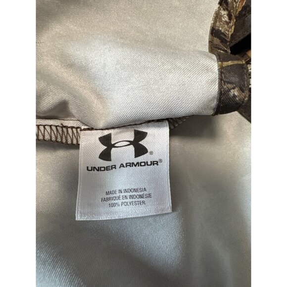 Under Armour Mens Long Sleeve Camo Button-Up Shirt Hunting Outdoor Size L - Picture 8 of 11